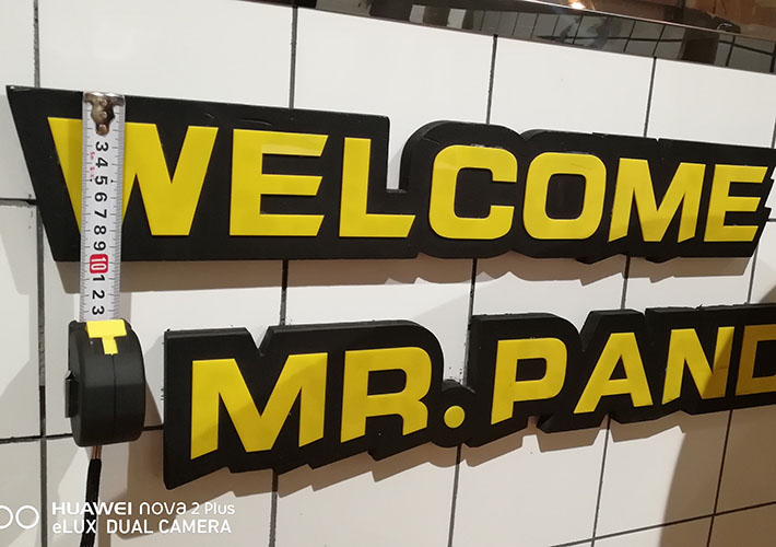 長沙迷你發(fā)光字